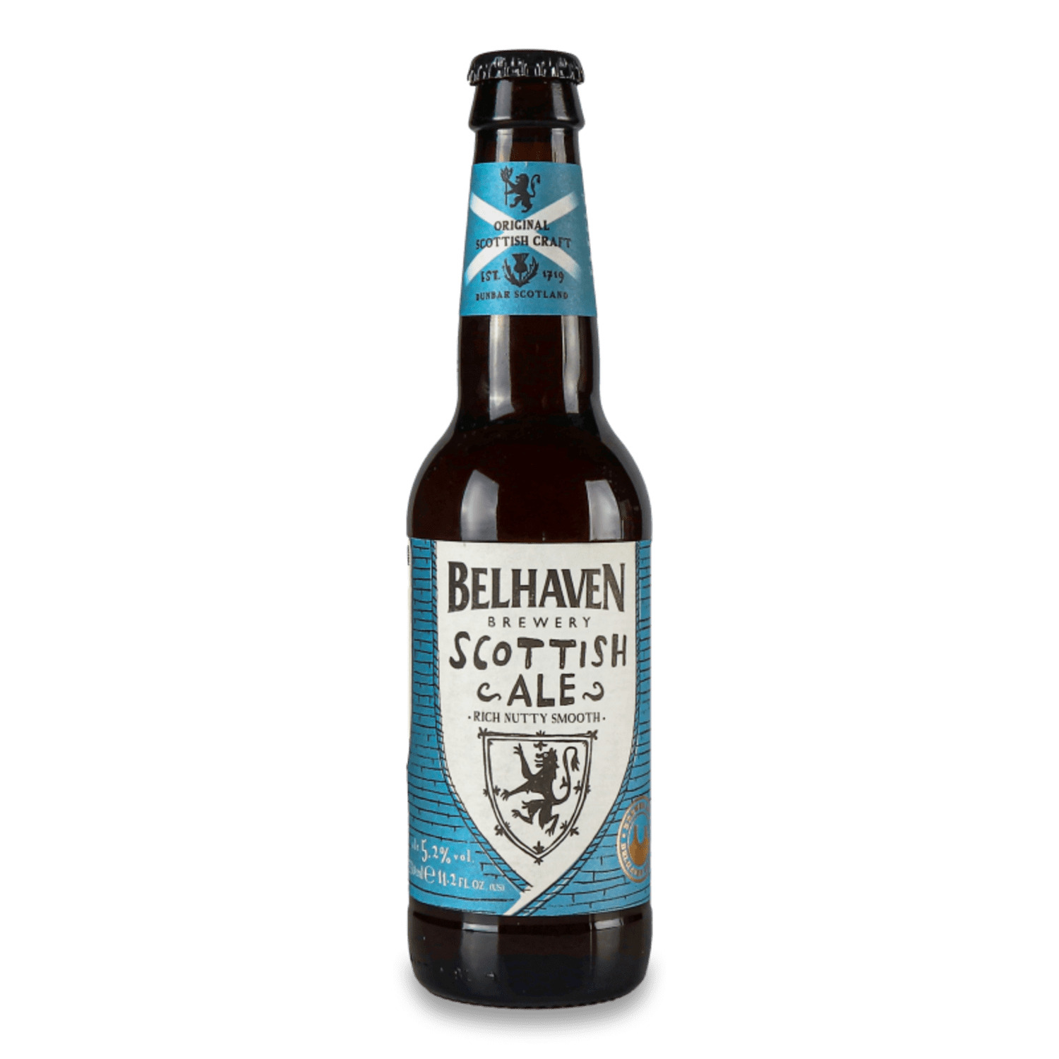 Пиво Belhaven Scottish Ale янтарное
