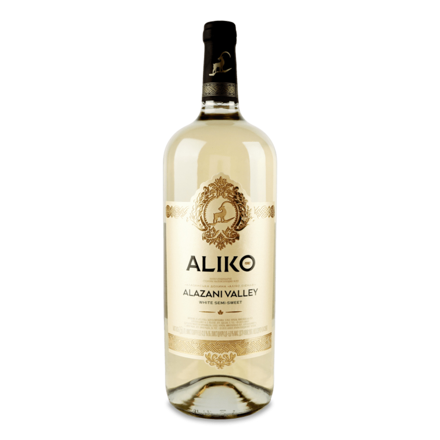Вино Aliko C&W Алазанская долина белое полусладкое