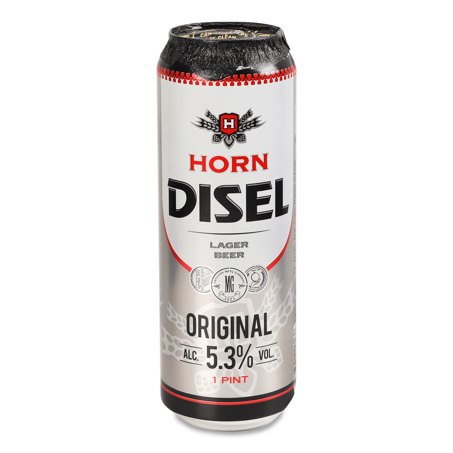 Пиво Horn Disel Original светлое ж/б
