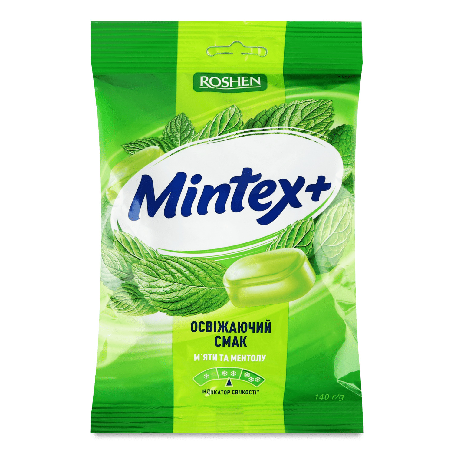Карамель Roshen Mintex+ Mint вкус мята-ментол в Киеве с доставкой по ...