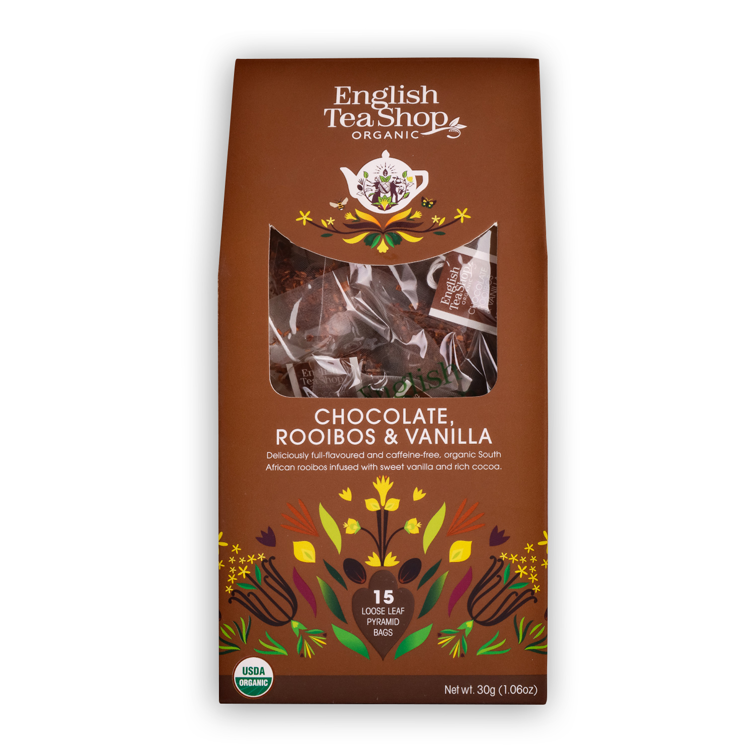 Чай English Tea Shop Ройбуш с ванилью органический