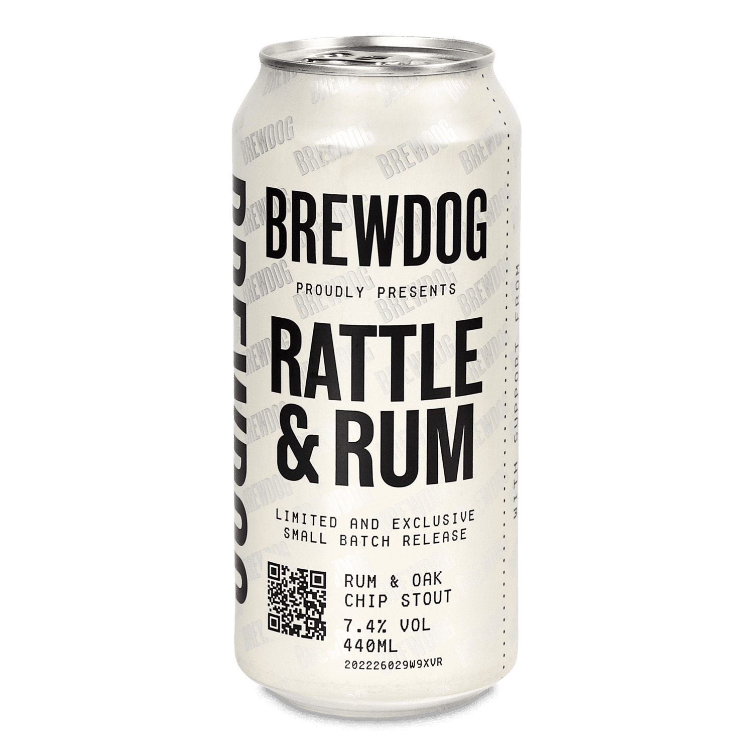 Пиво BrewDog Rattle&Rum темное ж/б