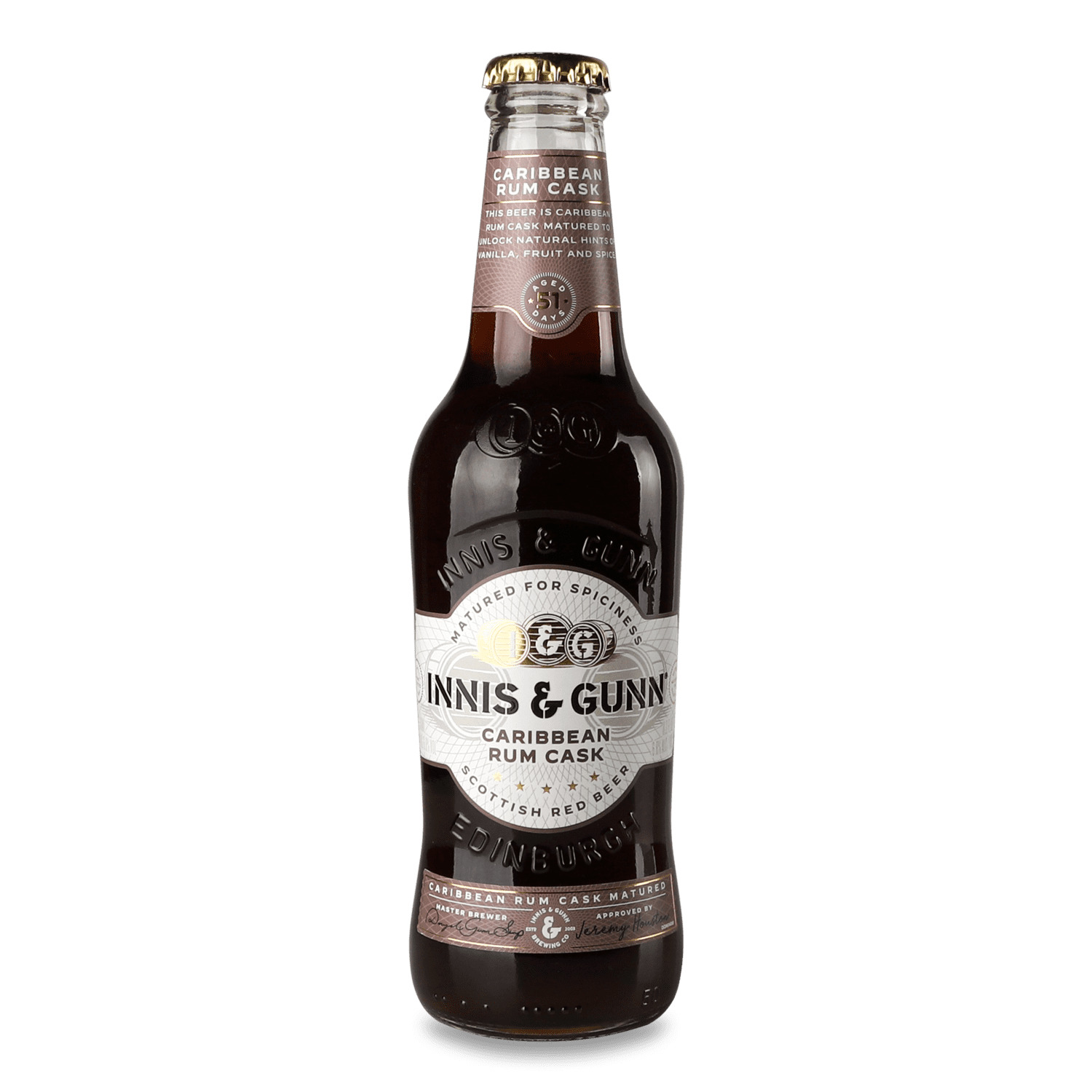 Пиво Innis & Gunn Caribbean Cask янтарное