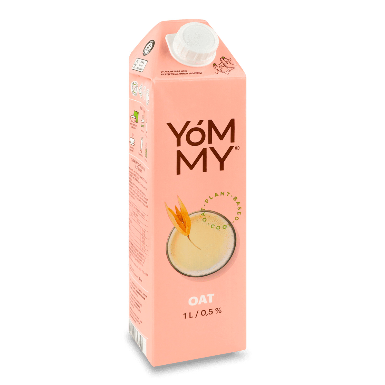 Напиток Yommy Овсяный 0,5%