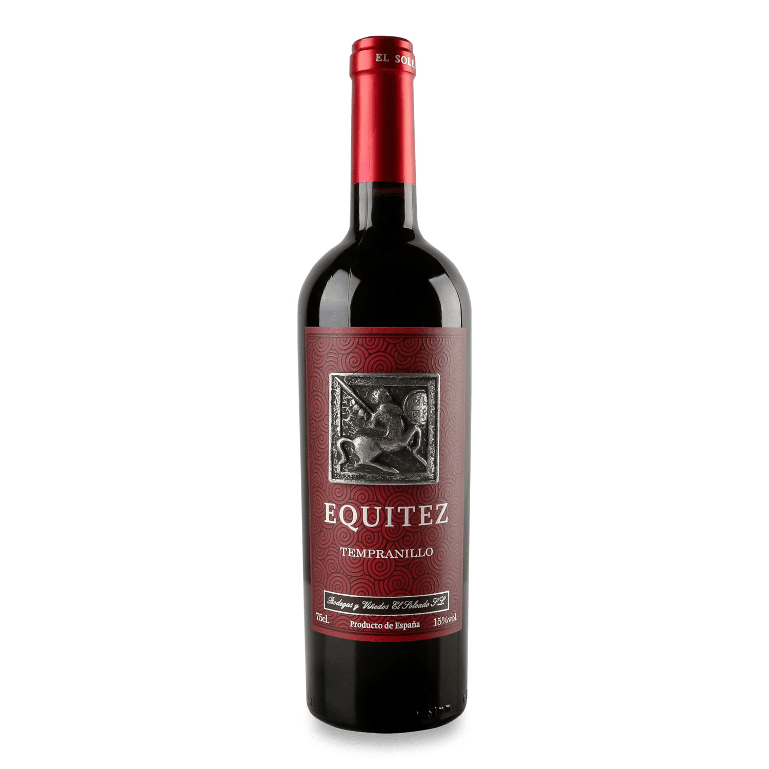 Вино El Soleado Equitez Tempranillo красное сухое