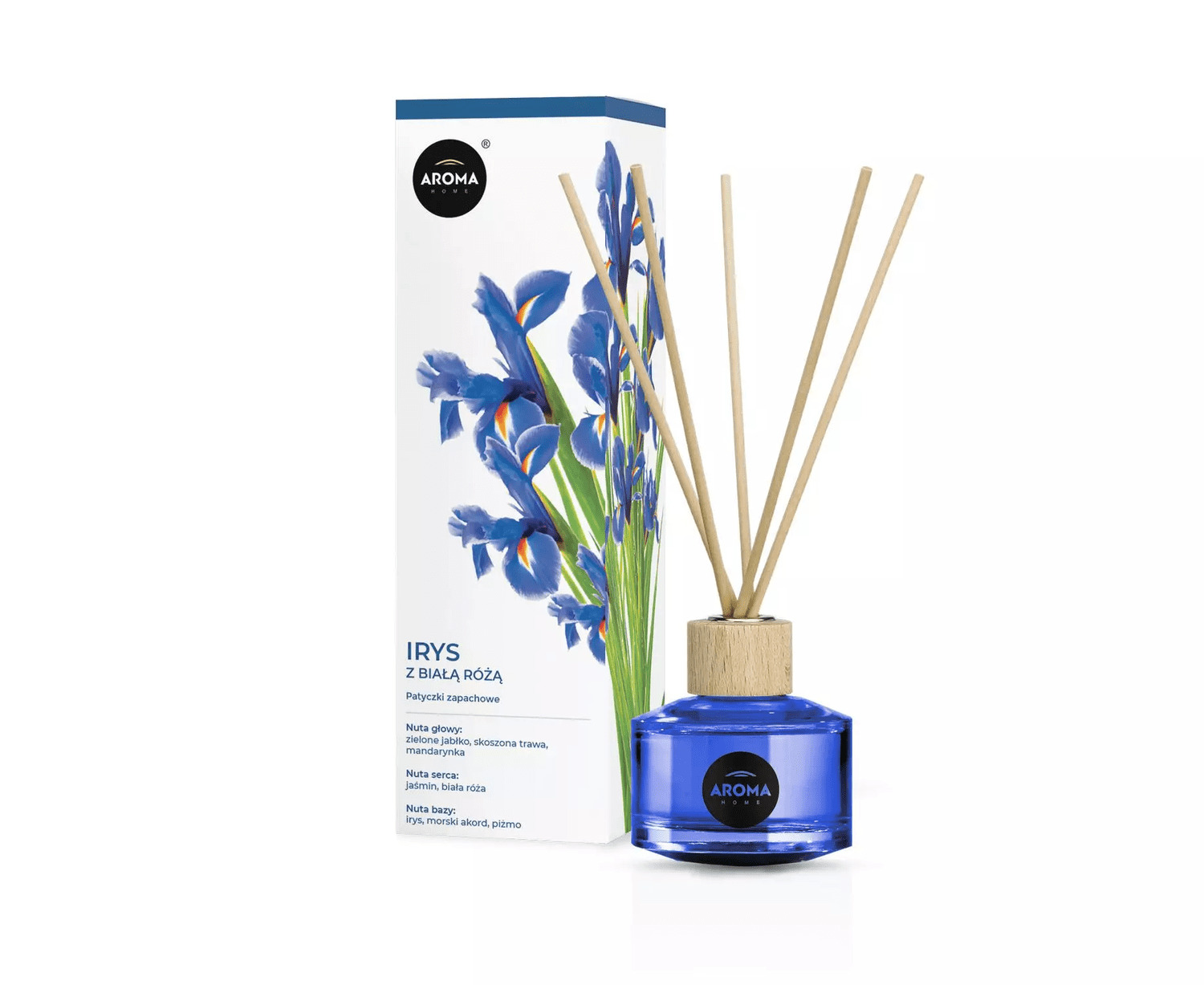 Аромадифузор Aroma Home Ирис с белой розой