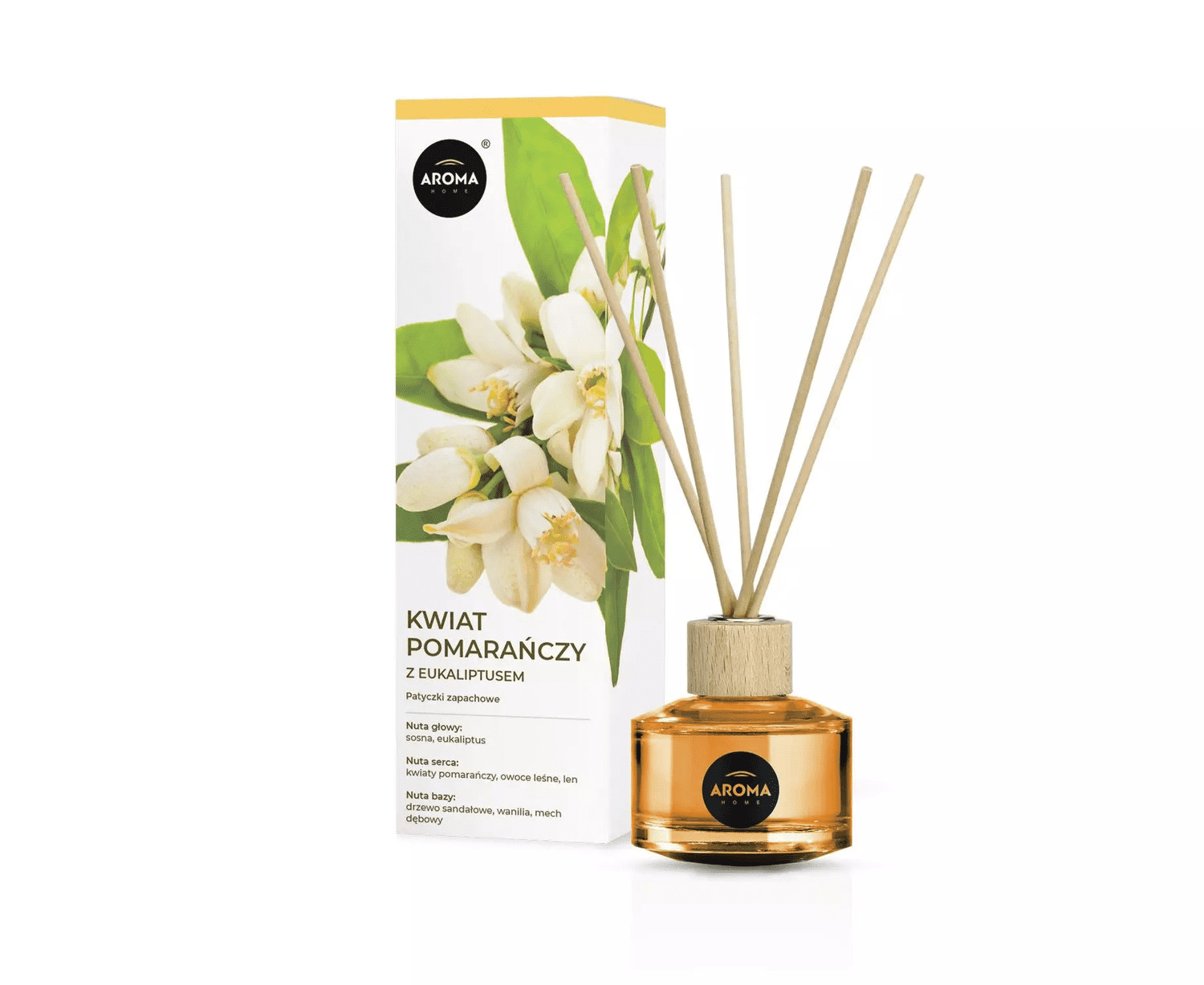 Аромадифузор Aroma Home Цвет апельсина с эвкалиптом