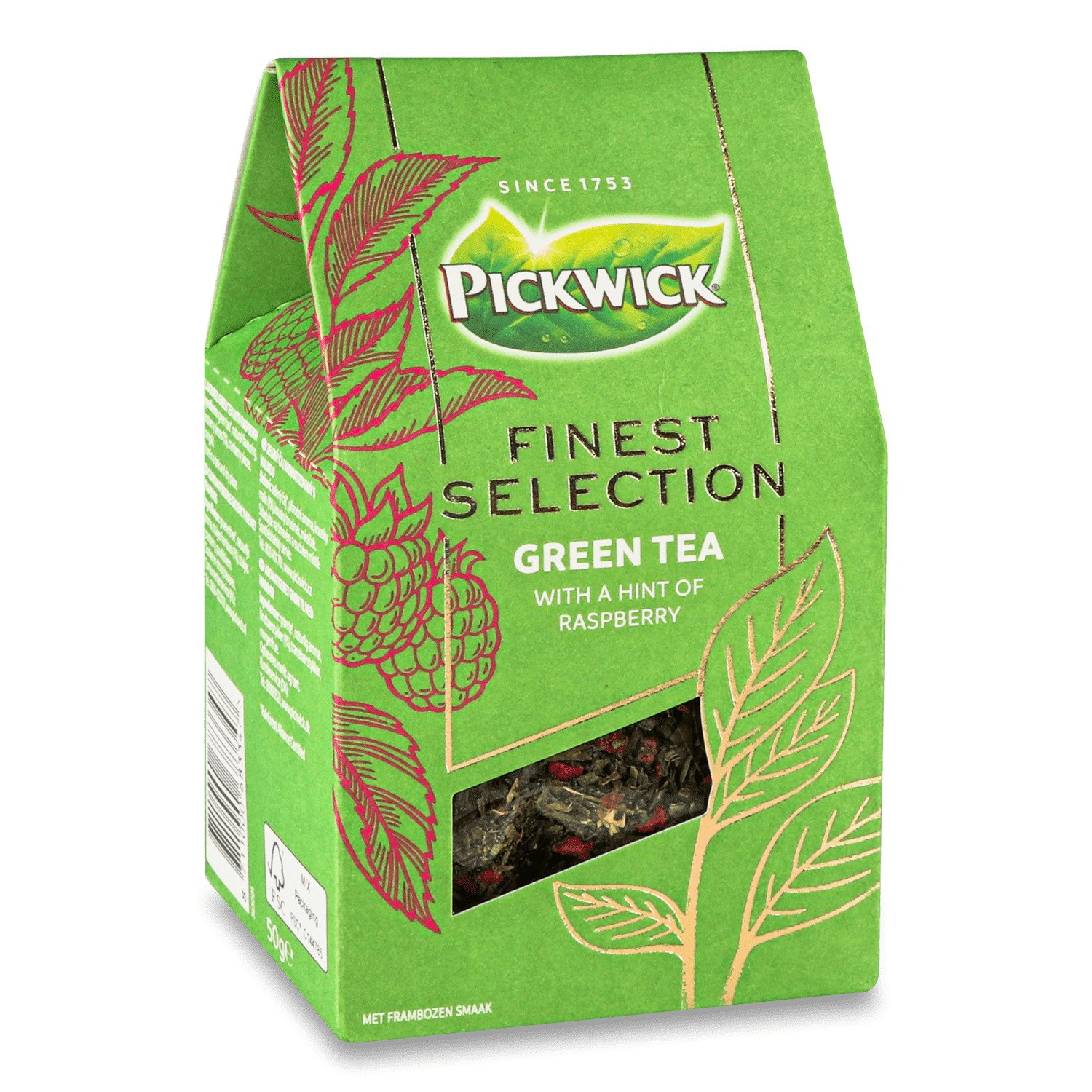 Чай зеленый Pickwick Finest selection кусочки ягод