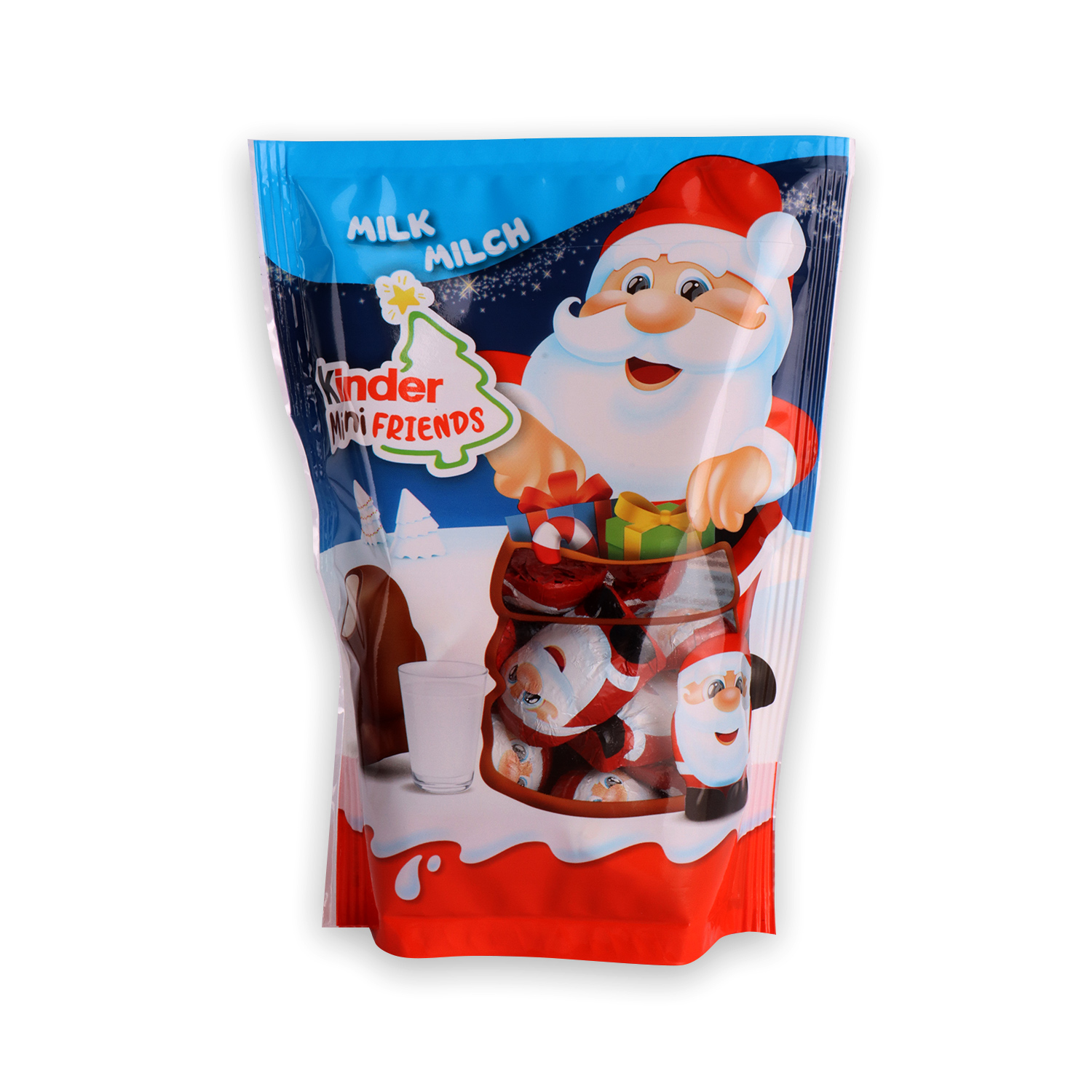 Конфеты Kinder Mini Friends с молочным шокодом и молочной начинкой