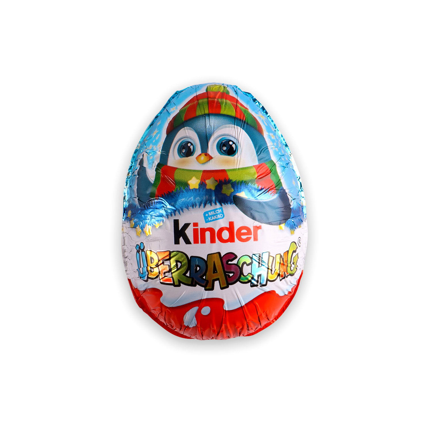 Яйцо шоколадное Kinder Classic с сюрпризом новогоднее