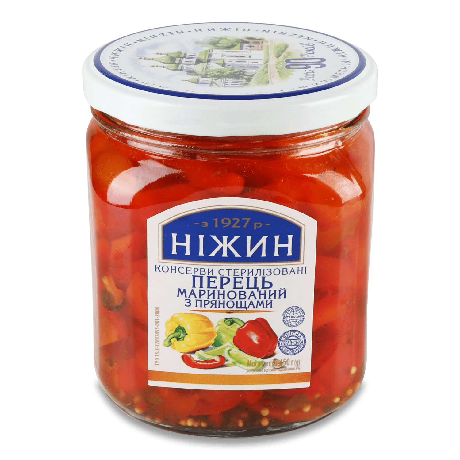 Перець Ніжин маринованный с пряностями