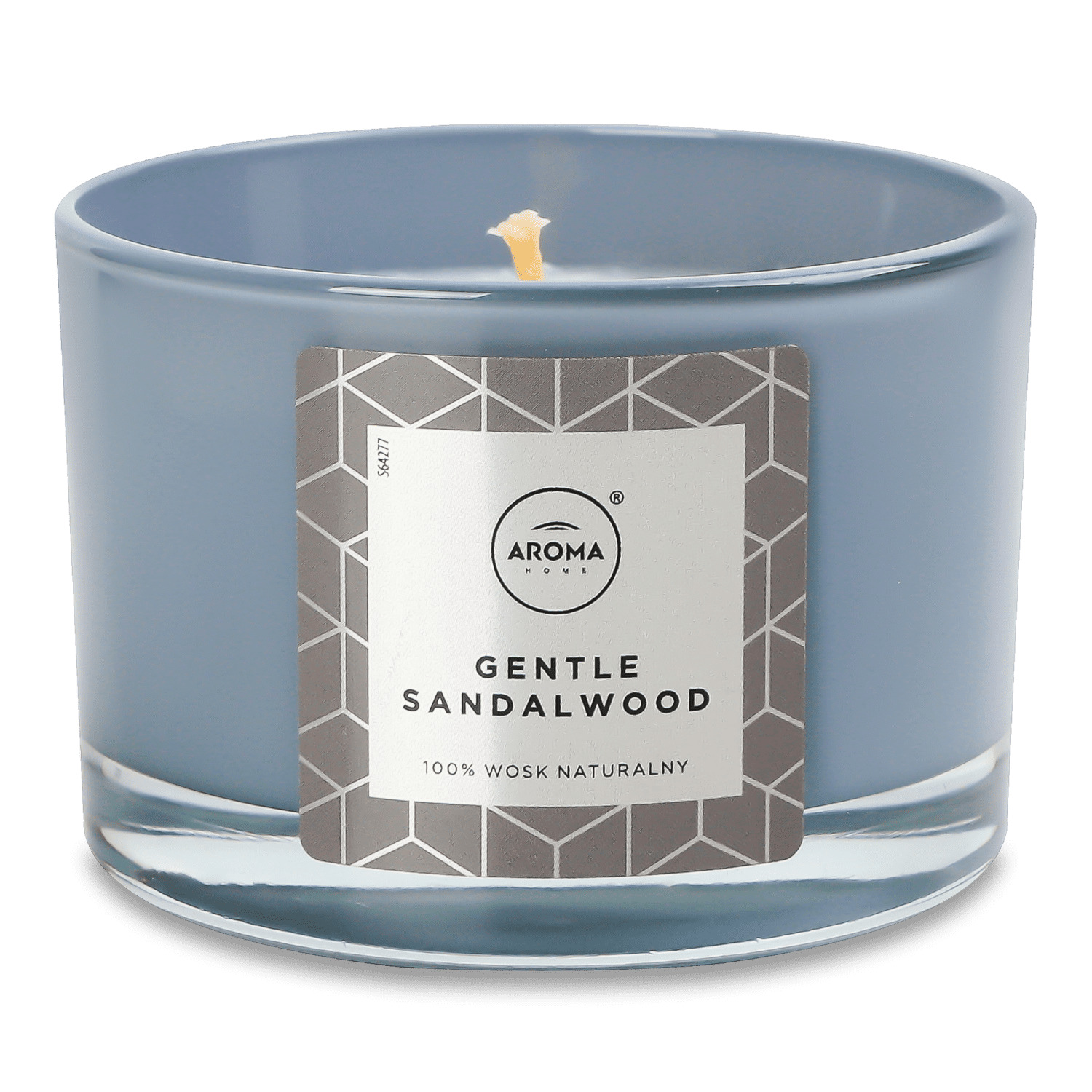 Свеча Aroma Home Gentle Sandalwood ароматическая
