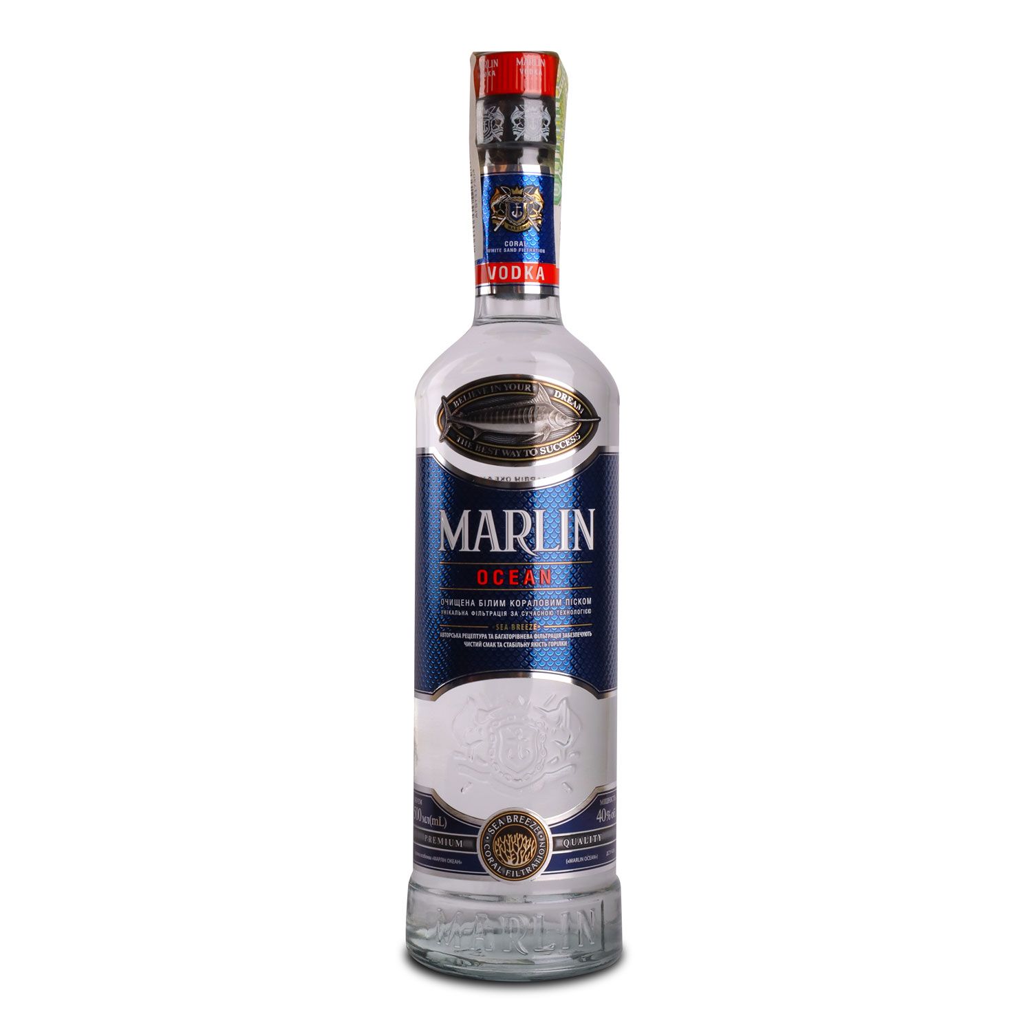 Водка Marlin Белый корал