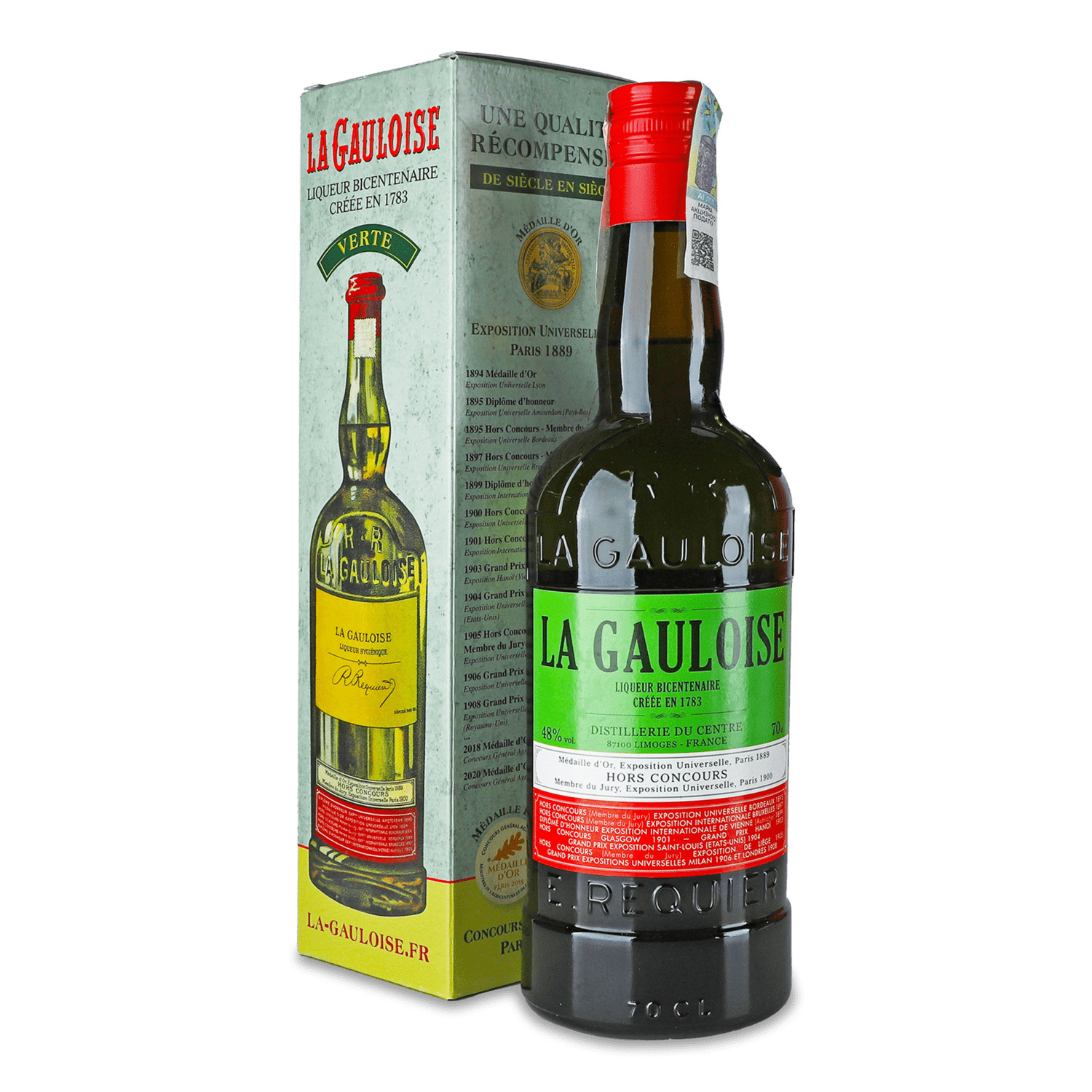 Ликер La Gauloise Verte Green