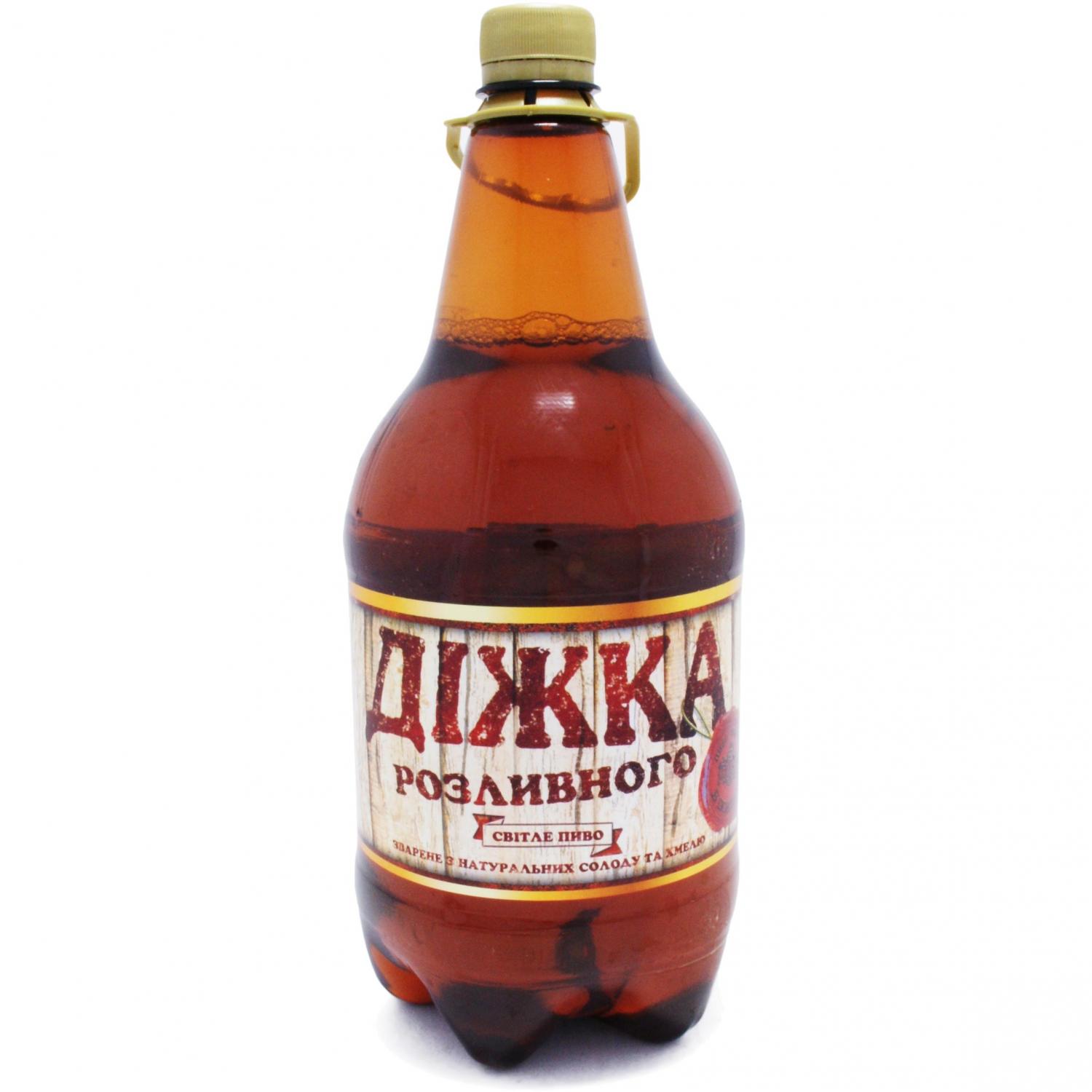 Пиво "ПолтавПиво Дижка разливного" светлое
