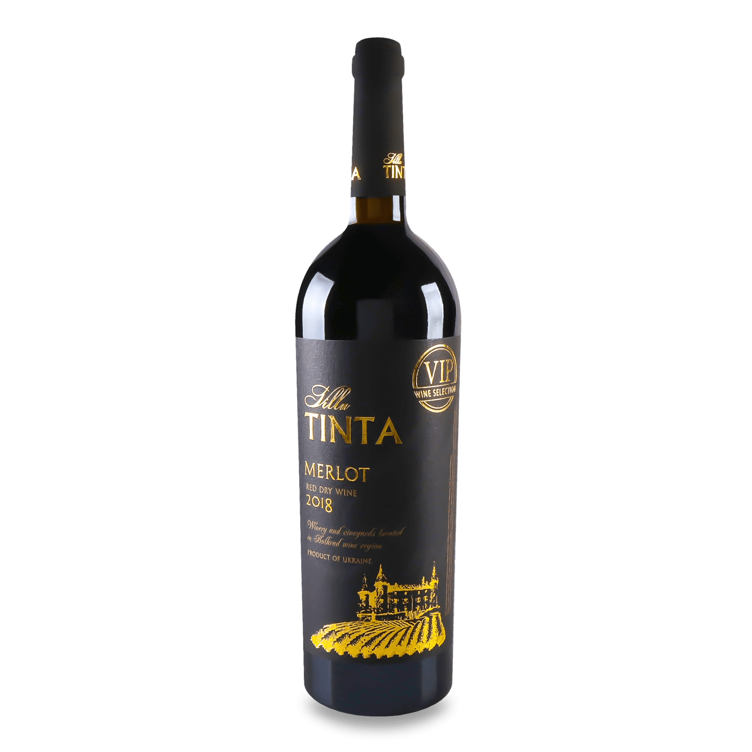 Вино Villa Tinta Merlot VIP красное сухое
