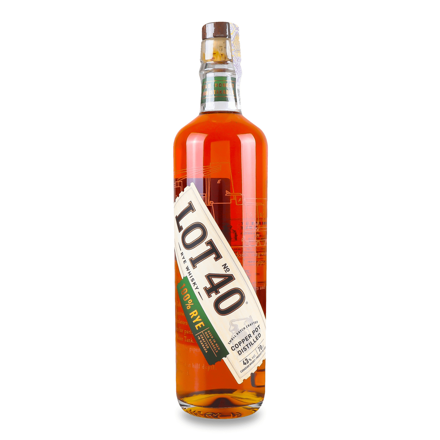 Виски Lot №40 Rye
