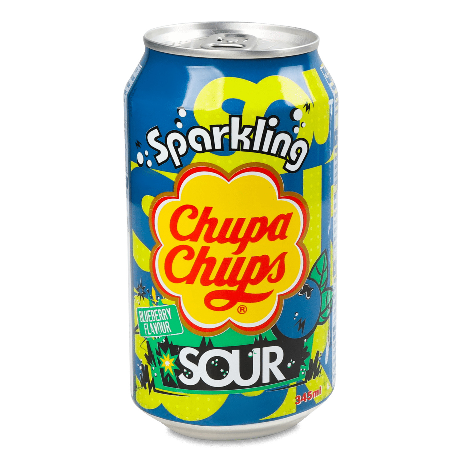 Напиток Chupa Chups Sour Blueberry газ ж/б