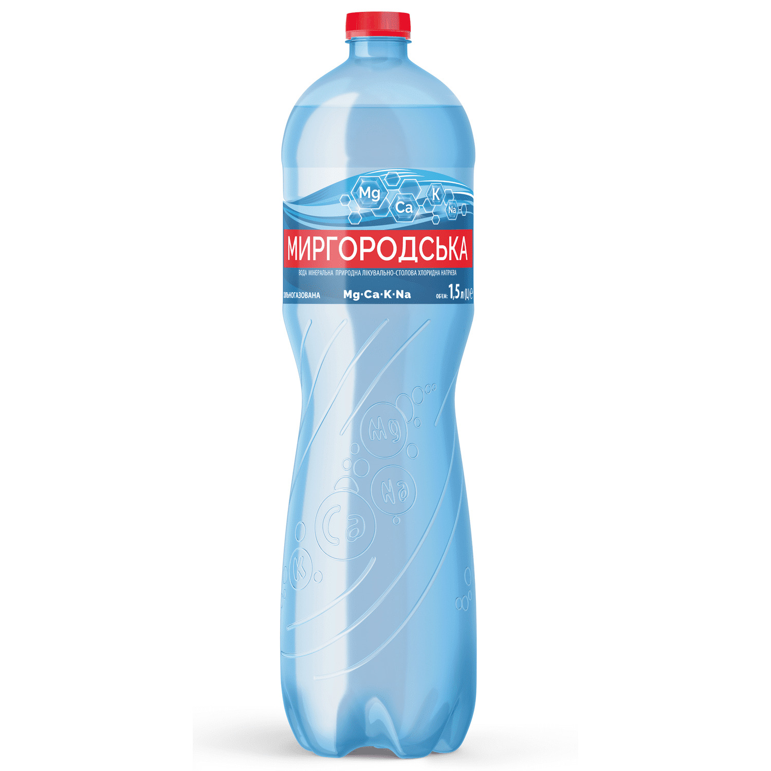 Вода минеральная Миргородская сильногазированая