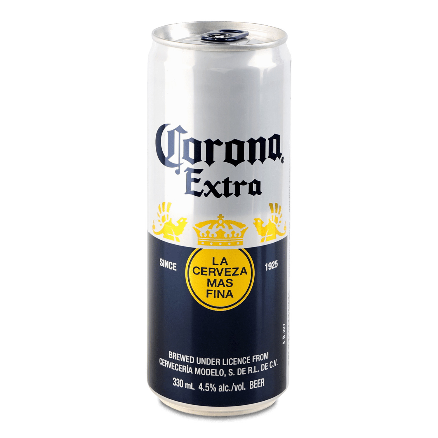 Пиво Corona Extra светлое слим ж/б