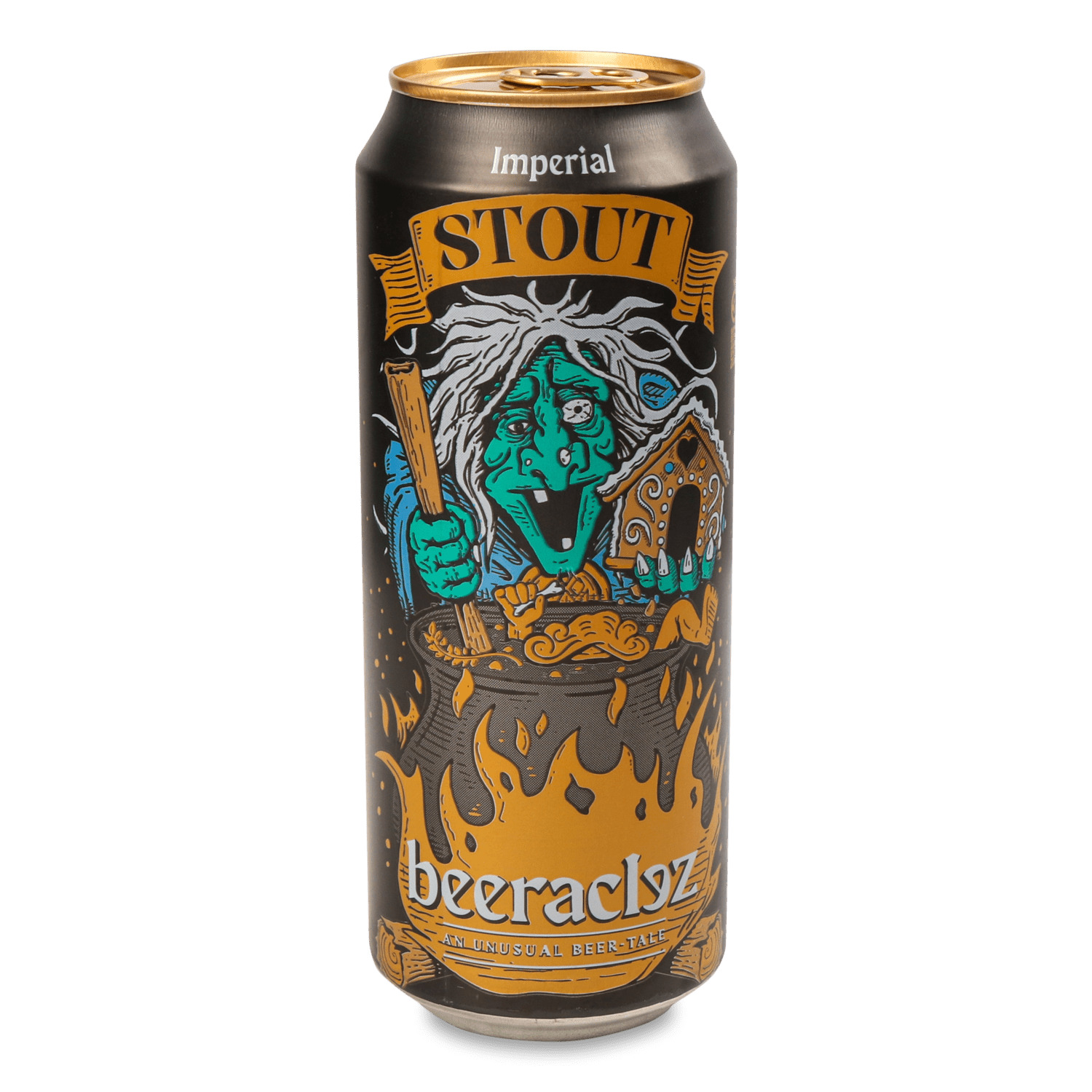 Пиво Beeraclez Stout темное ж/б