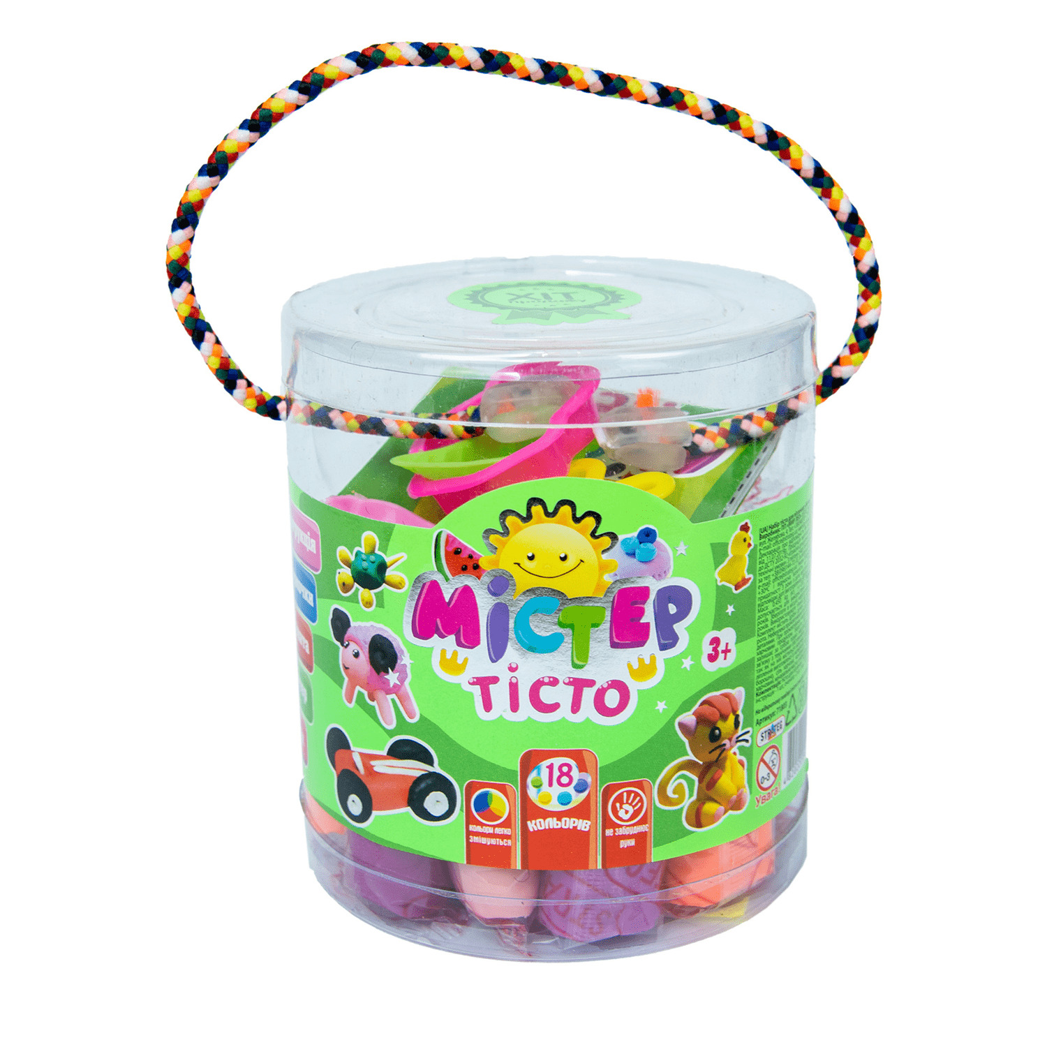 Набор для лепки Strateg Мистер тесто