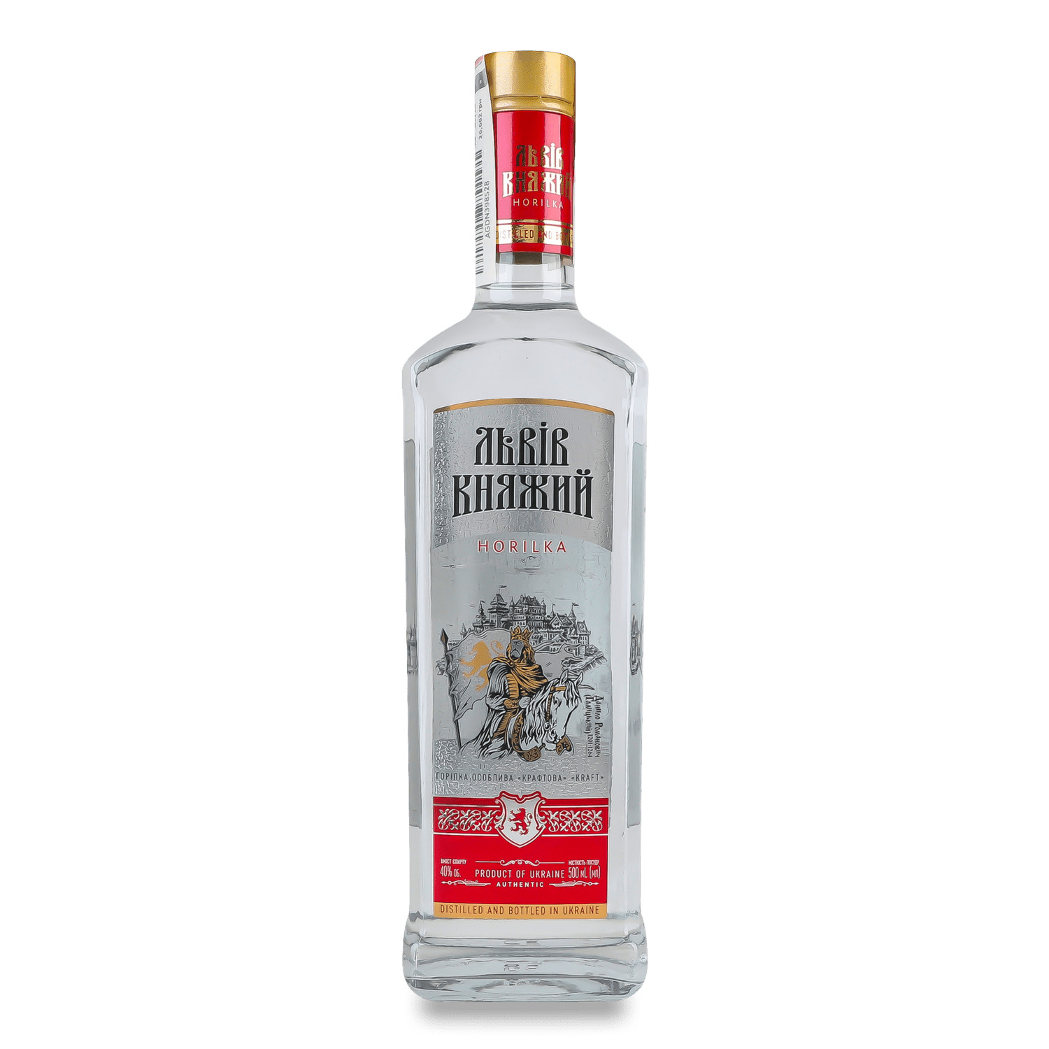 Водка Львів Княжий Крафтовая
