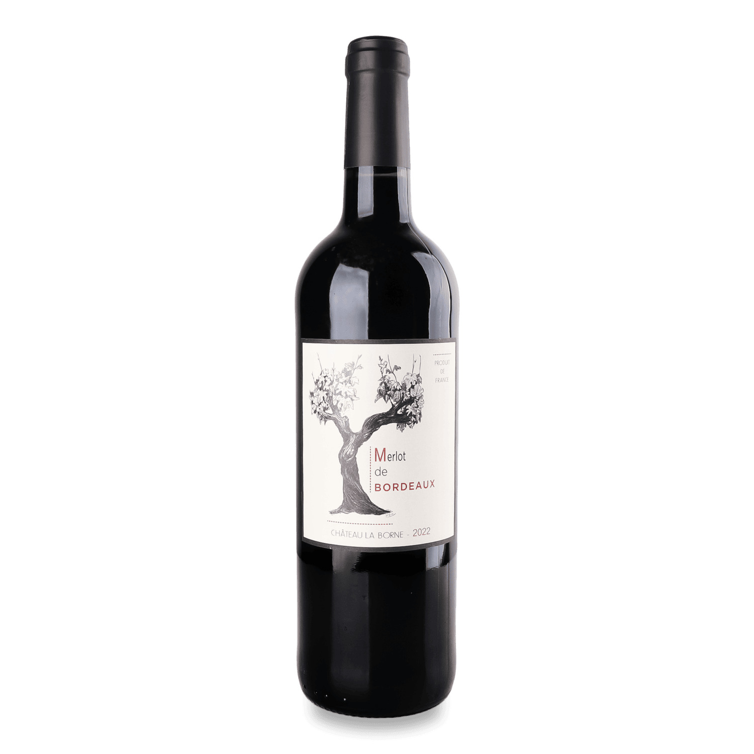 Вино Chateau La Borne Merlot красное