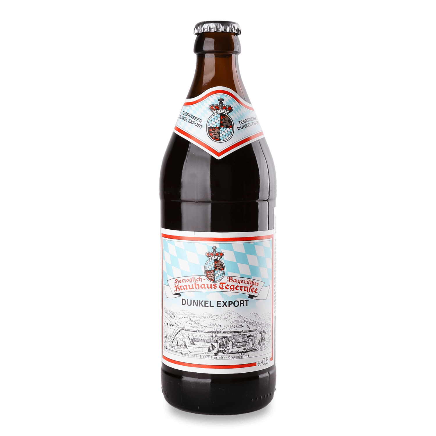 Пиво Brauhaus Tegernsee Dunkel Export темное
