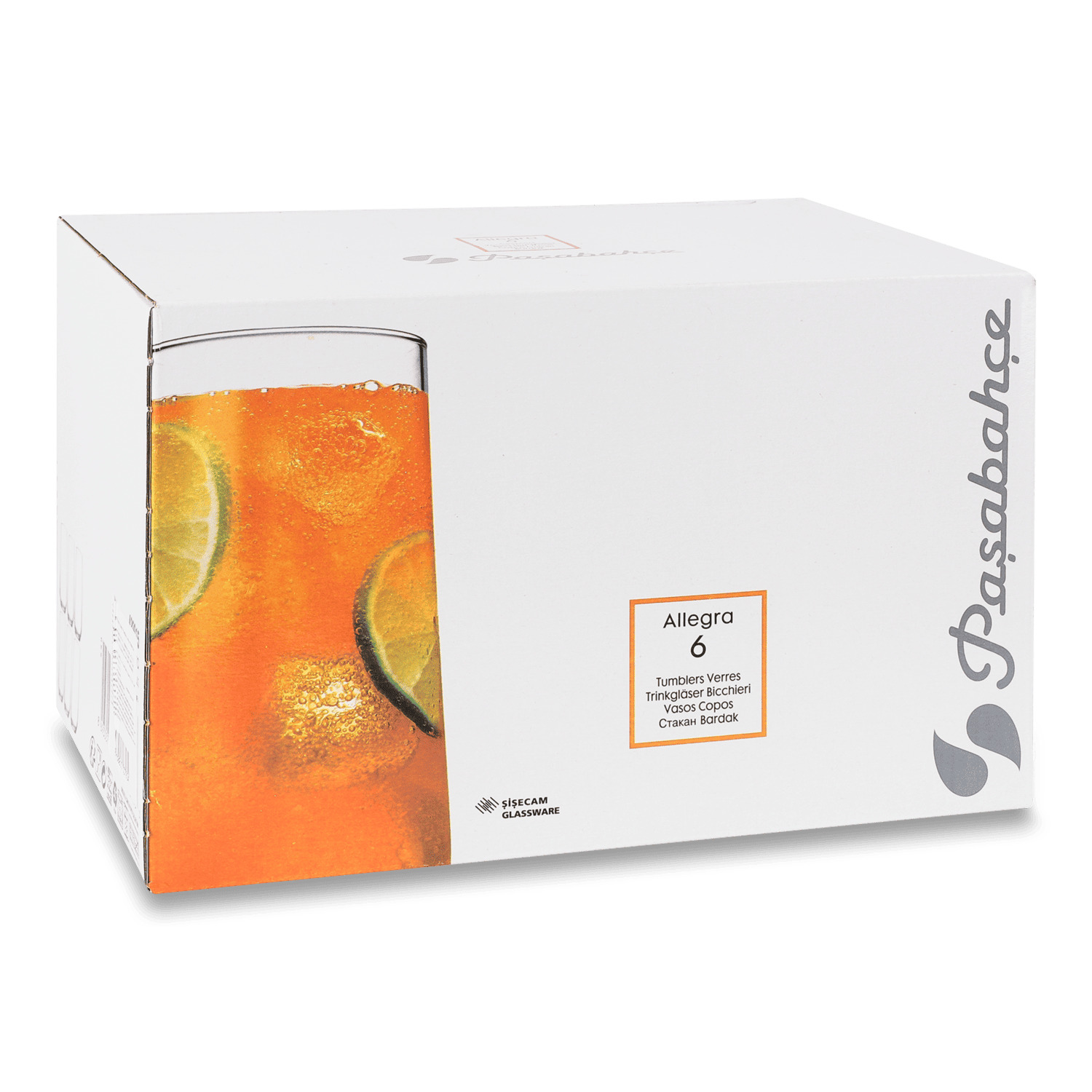Стаканы Pasabahce Allegra 470 мл