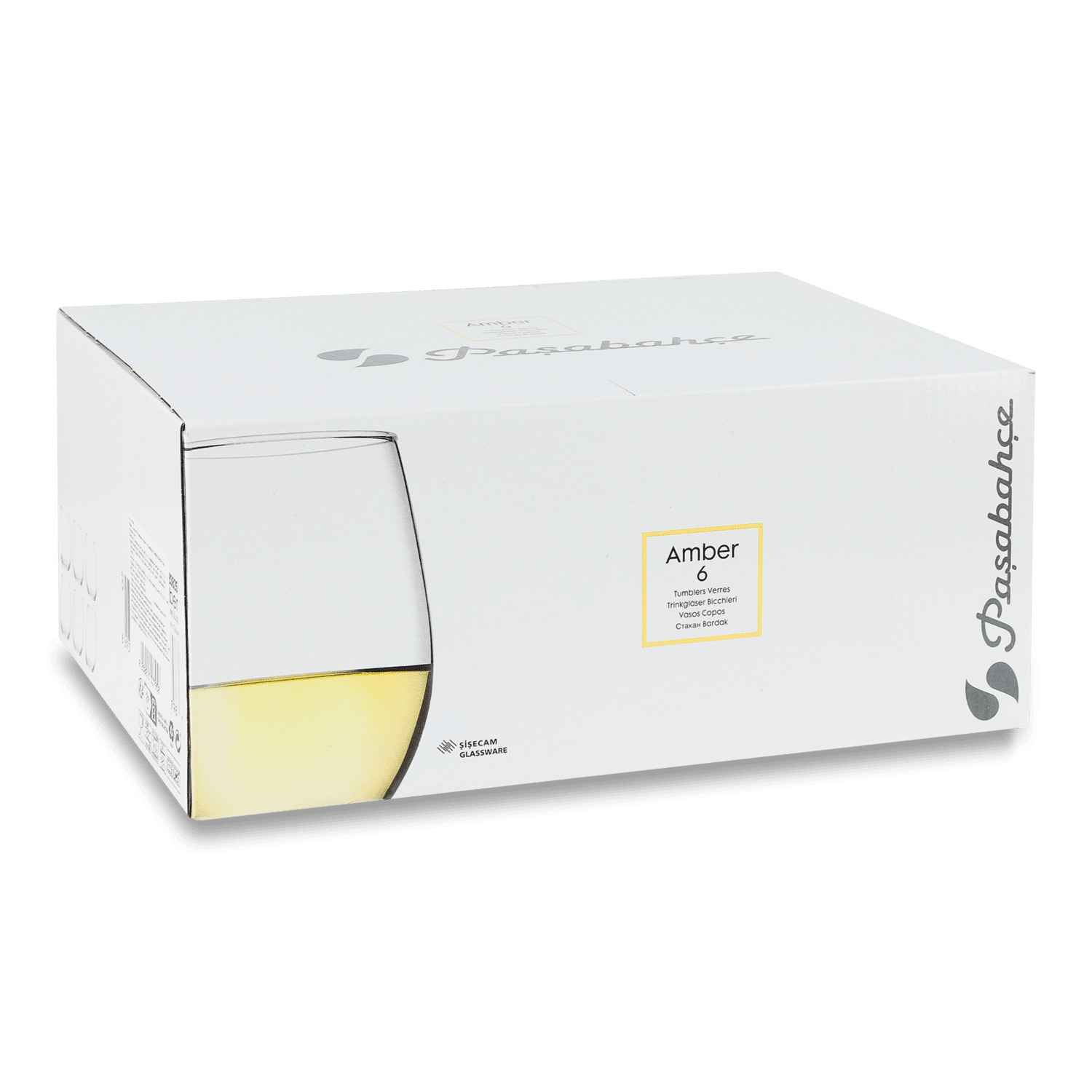 Стаканы Pasabahce Amber 350 мл