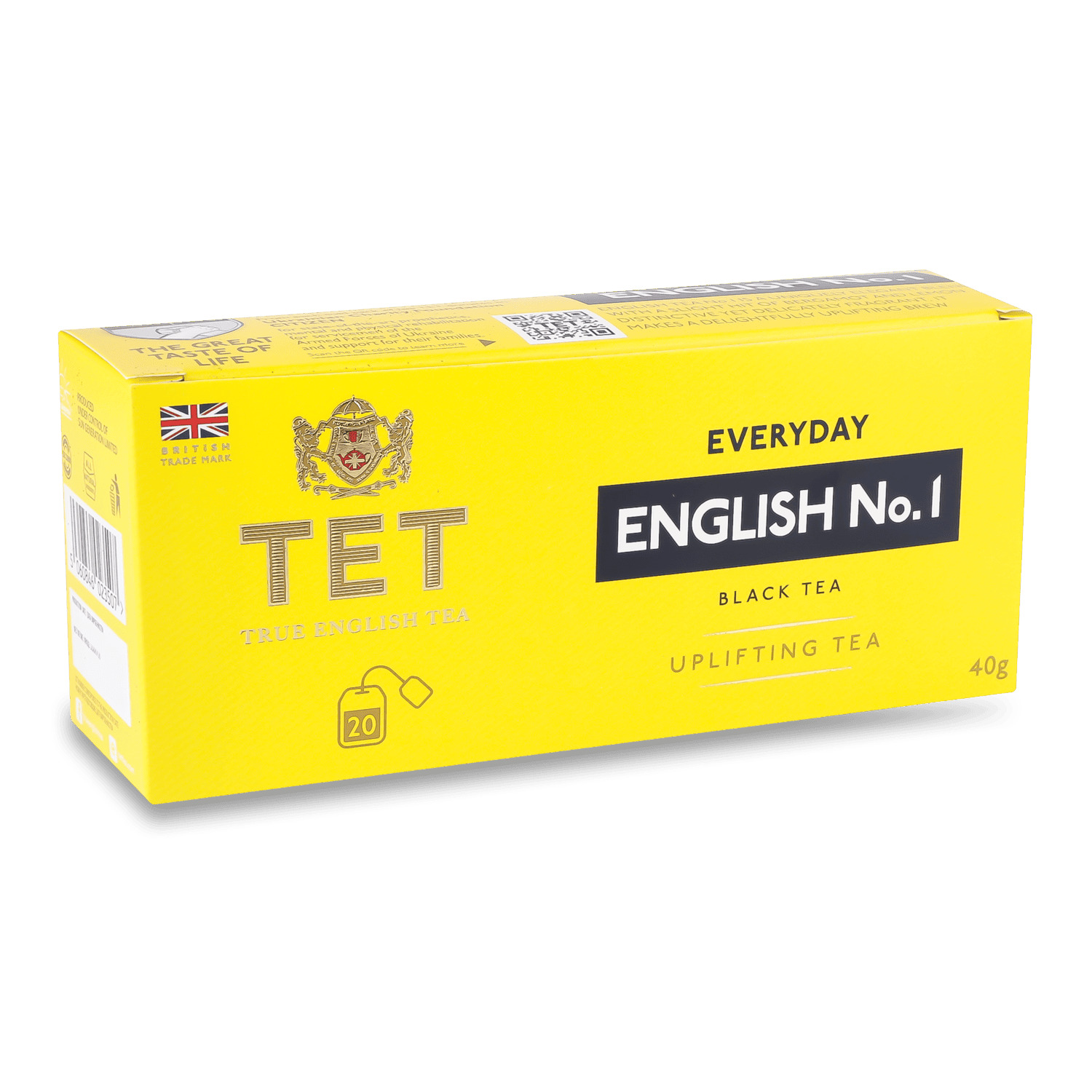 Чай черный ТЕТ Everyday English №1 бергамот-лимон