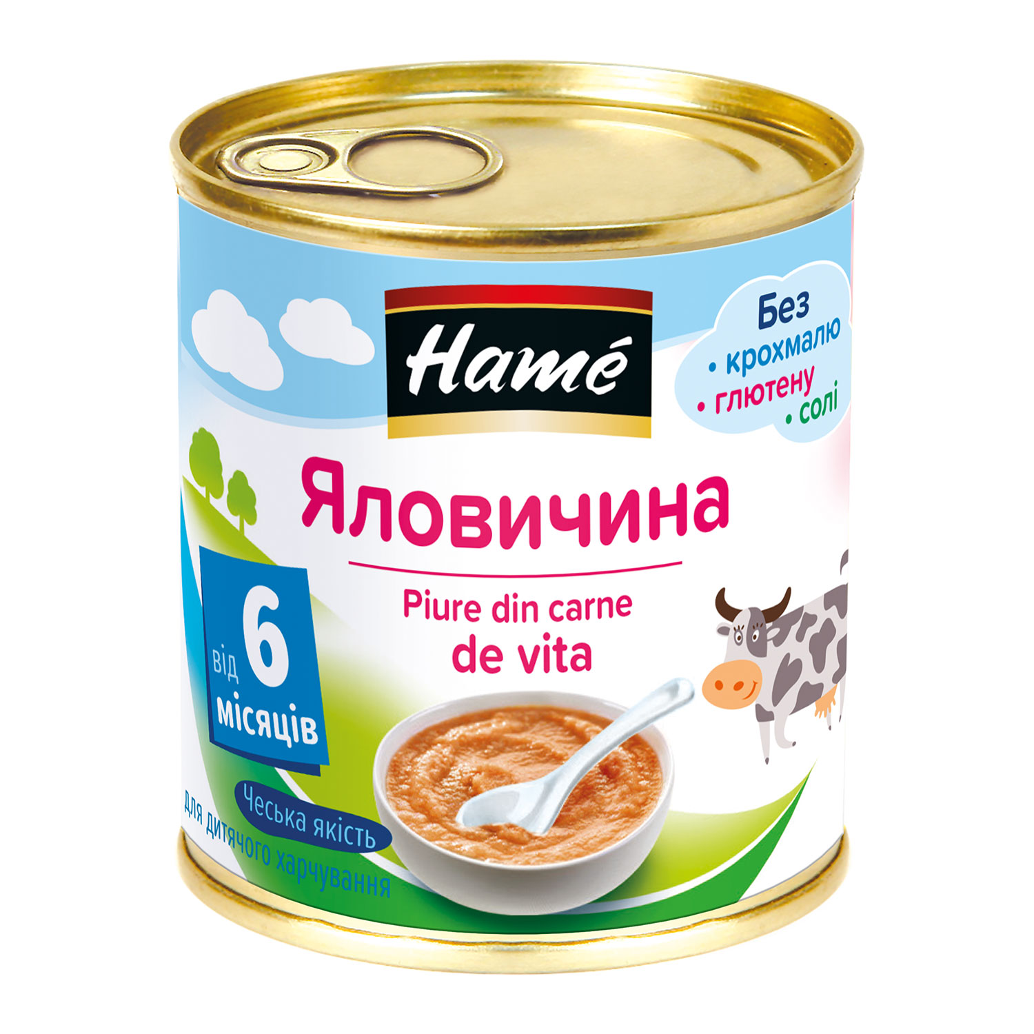 Пюре Hame с говядиной