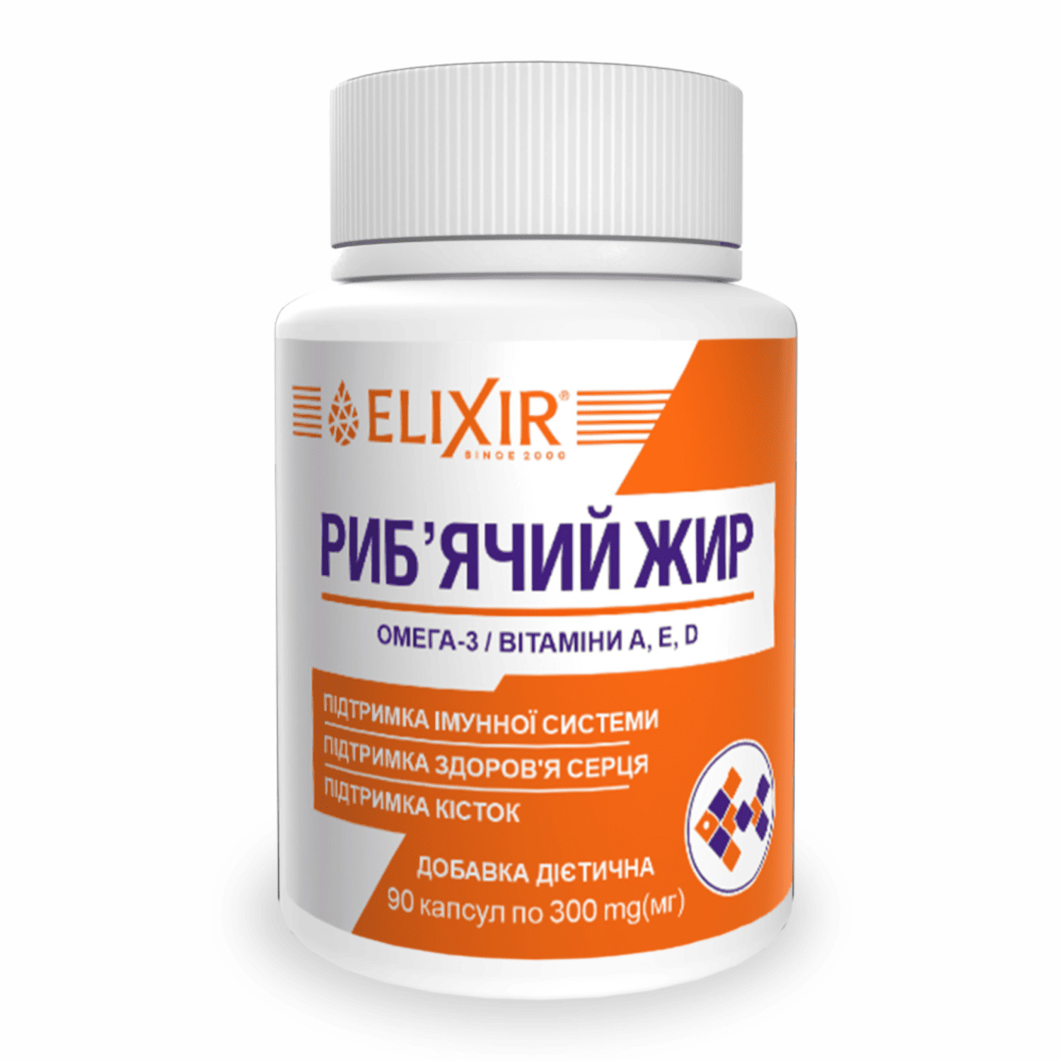 Добавка диетическая Elixir Рыбий жир