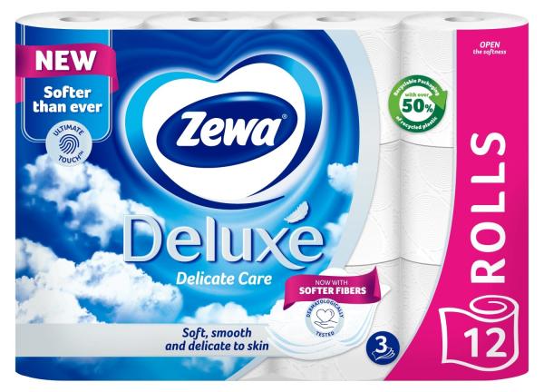 Папір туалетний Zewa Deluxe LE 3-шарова