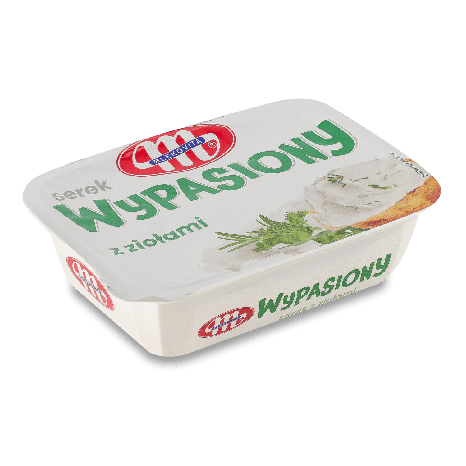 Крем-сыр Mlekovitaa Wypasiony с травами