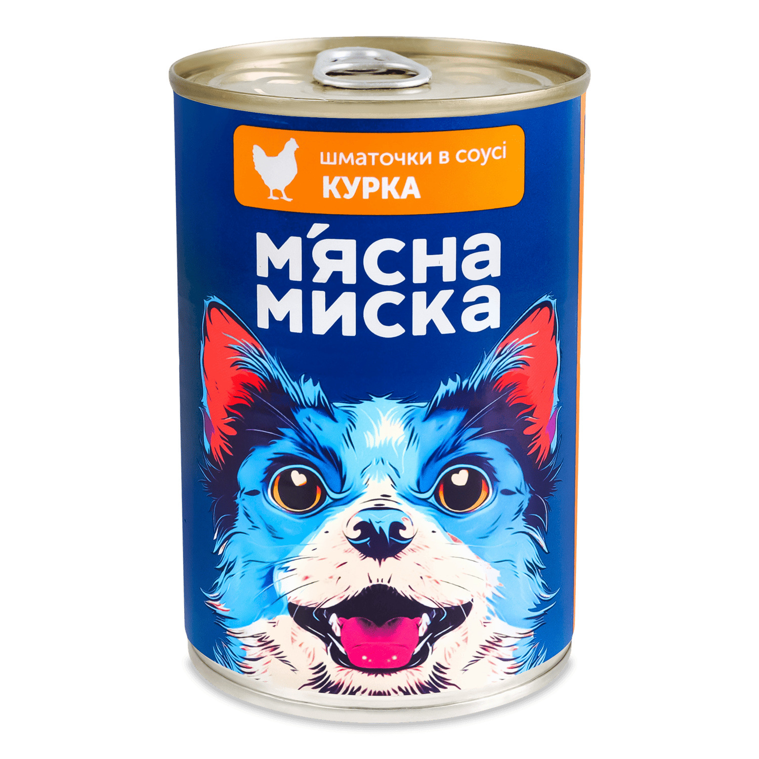 Корм для собак М`ясна Миска курица в соусе