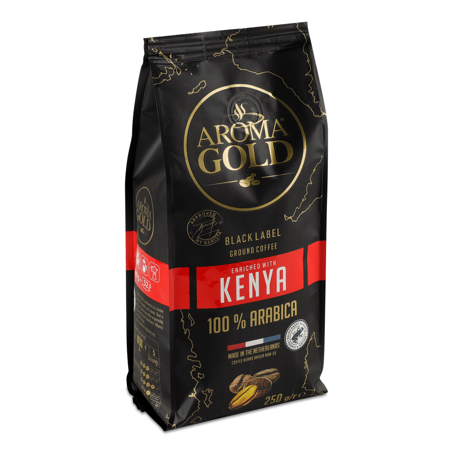Кофе молотый Aroma Gold Black Label Kenya