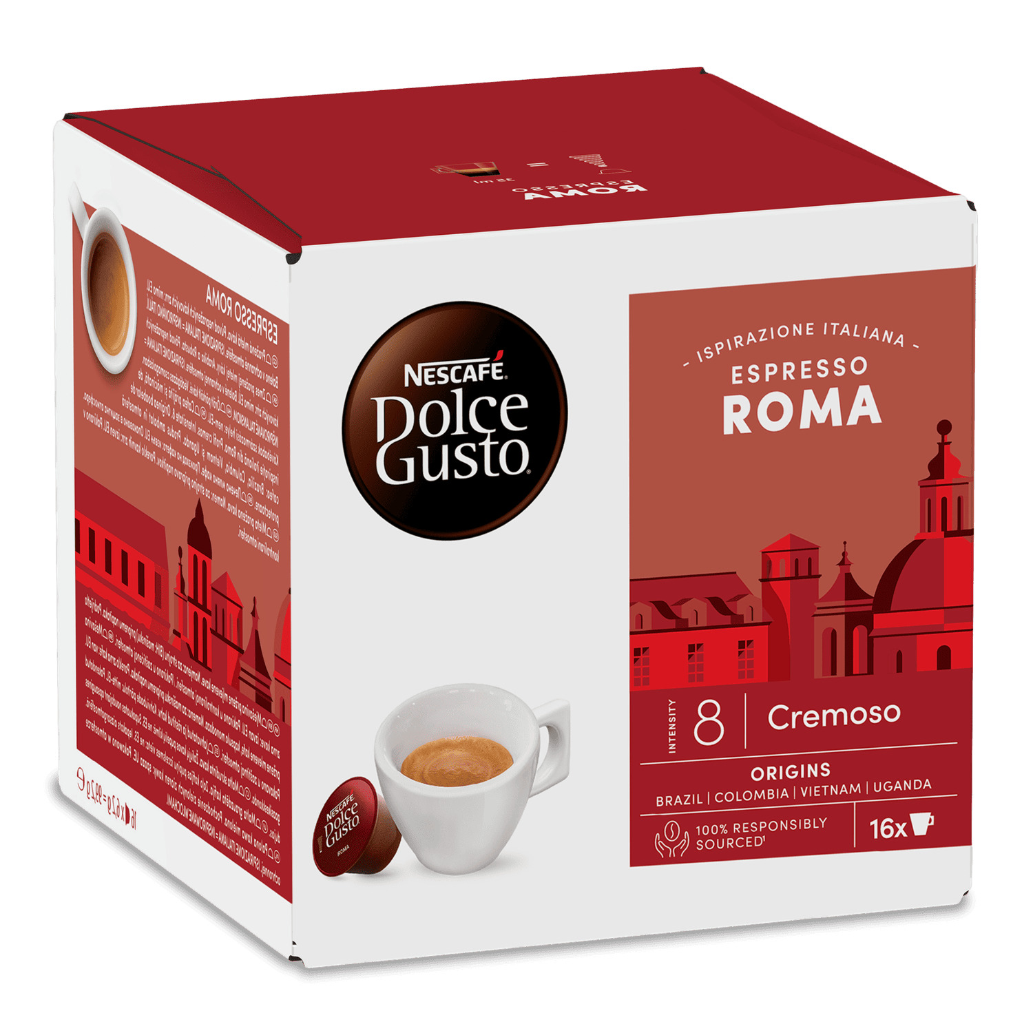 Кофе молотый Dolce Gusto Espresso Roma