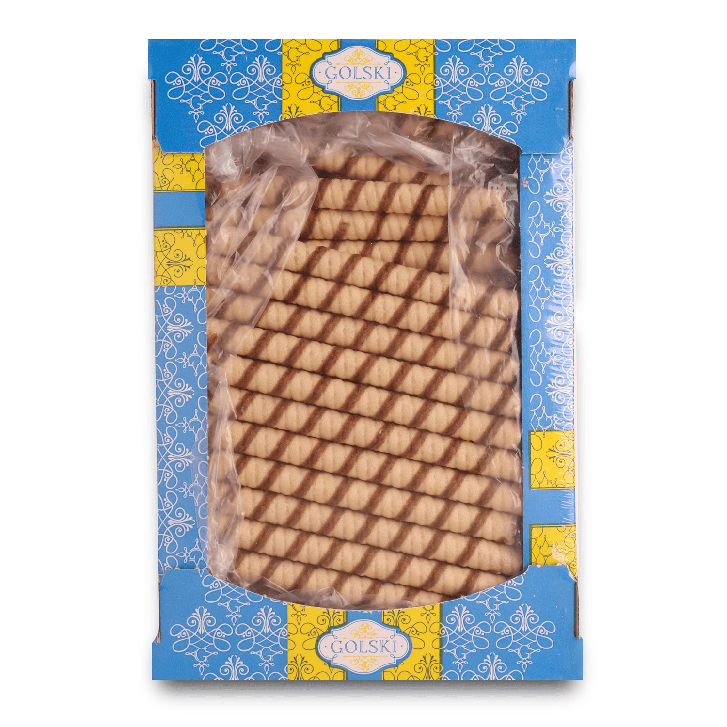 Трубочки Golski Мііо вафельнные со вкусом какао