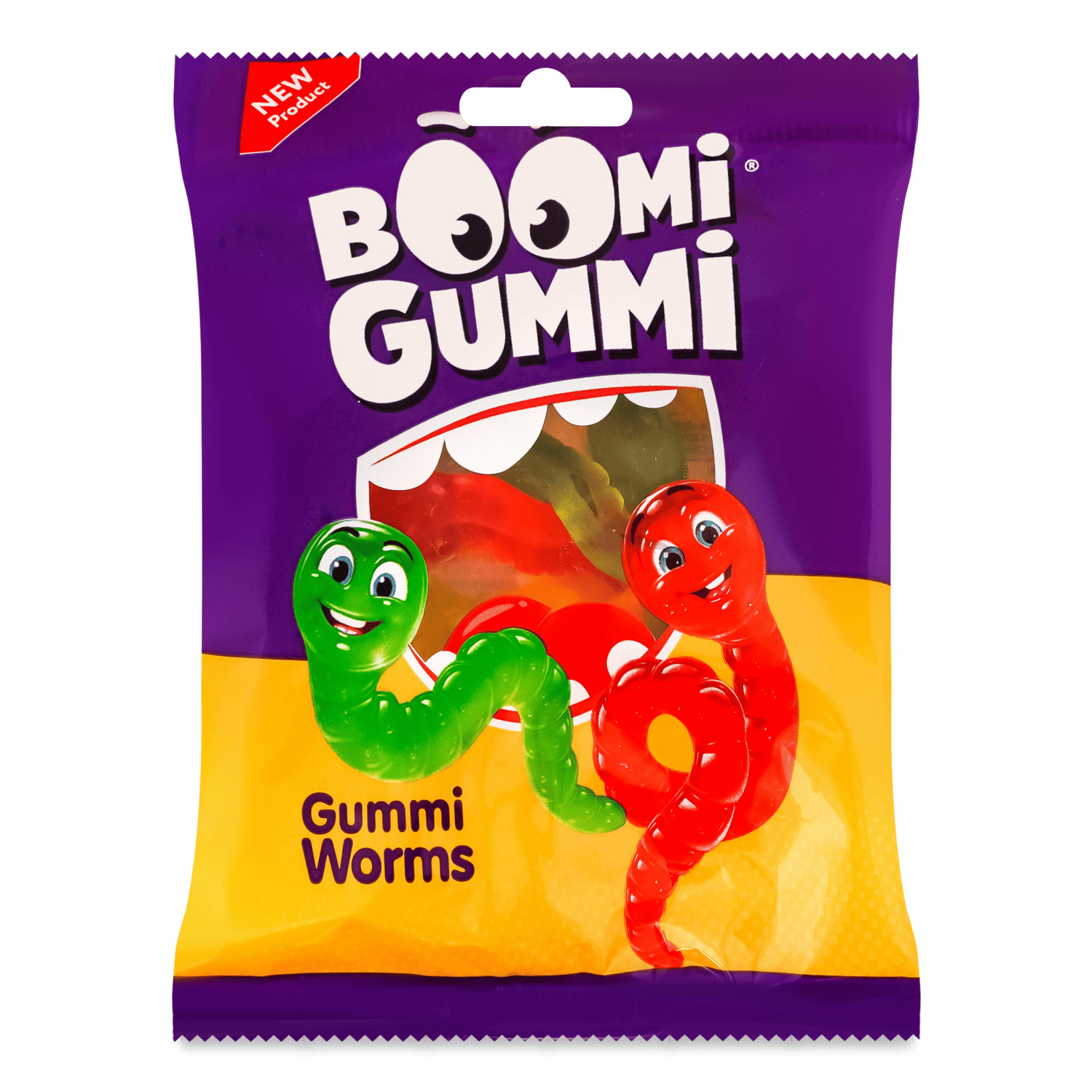 Конфеты Boomi Gummi Worms желейные