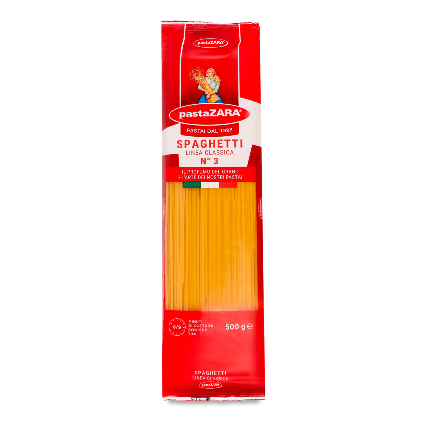 Изделия макаронные Pasta Zara Спагетти №3