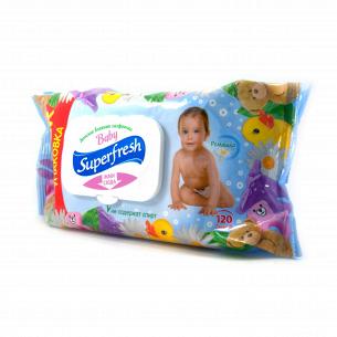 Салфетки влажные Superfresh Для детей и мам 