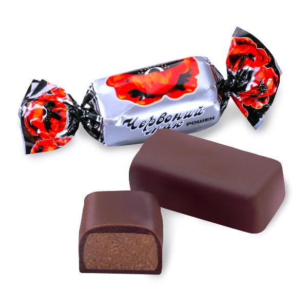 Конфеты Roshen Красный мак в Киеве с доставкой по доступным ценам