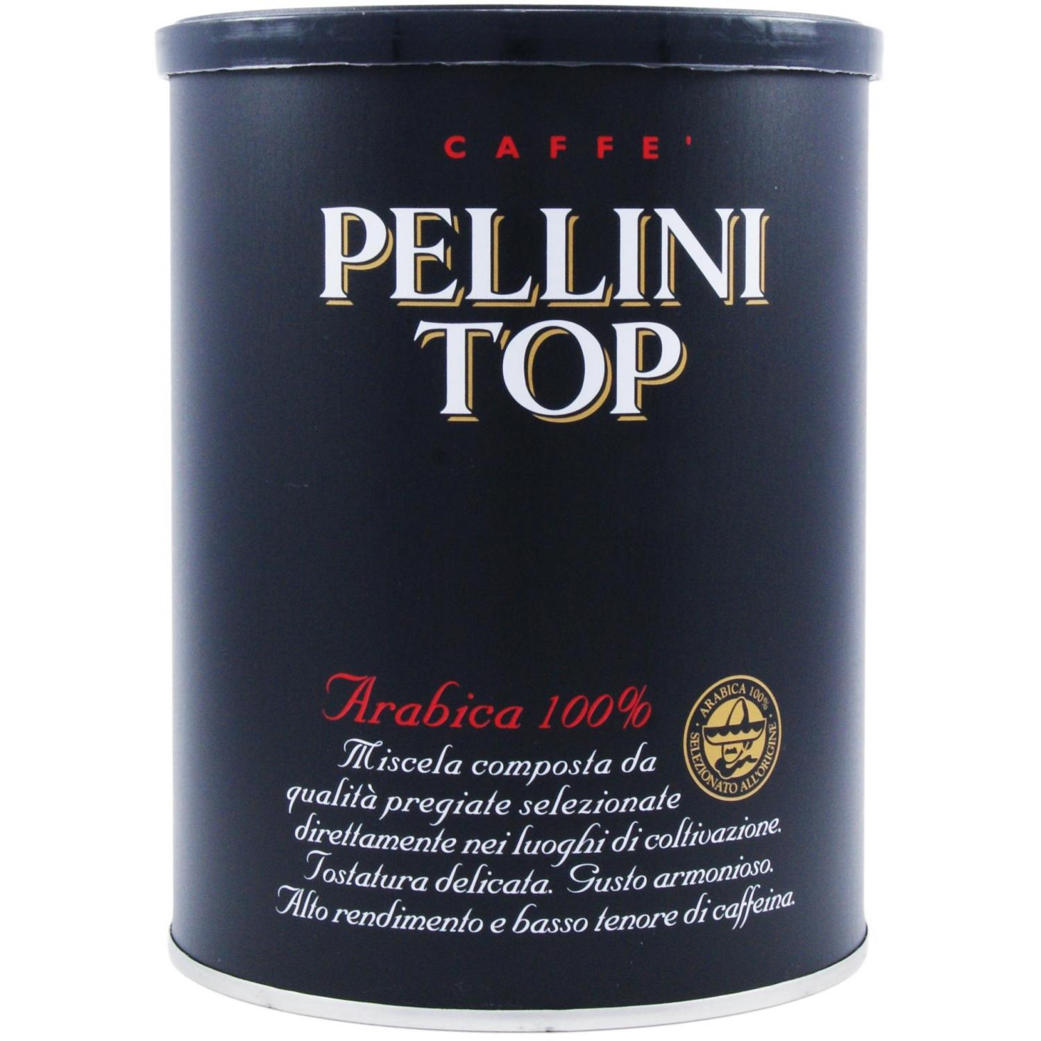 Кофе молотый Pellini Top Tin натуральный ж/б