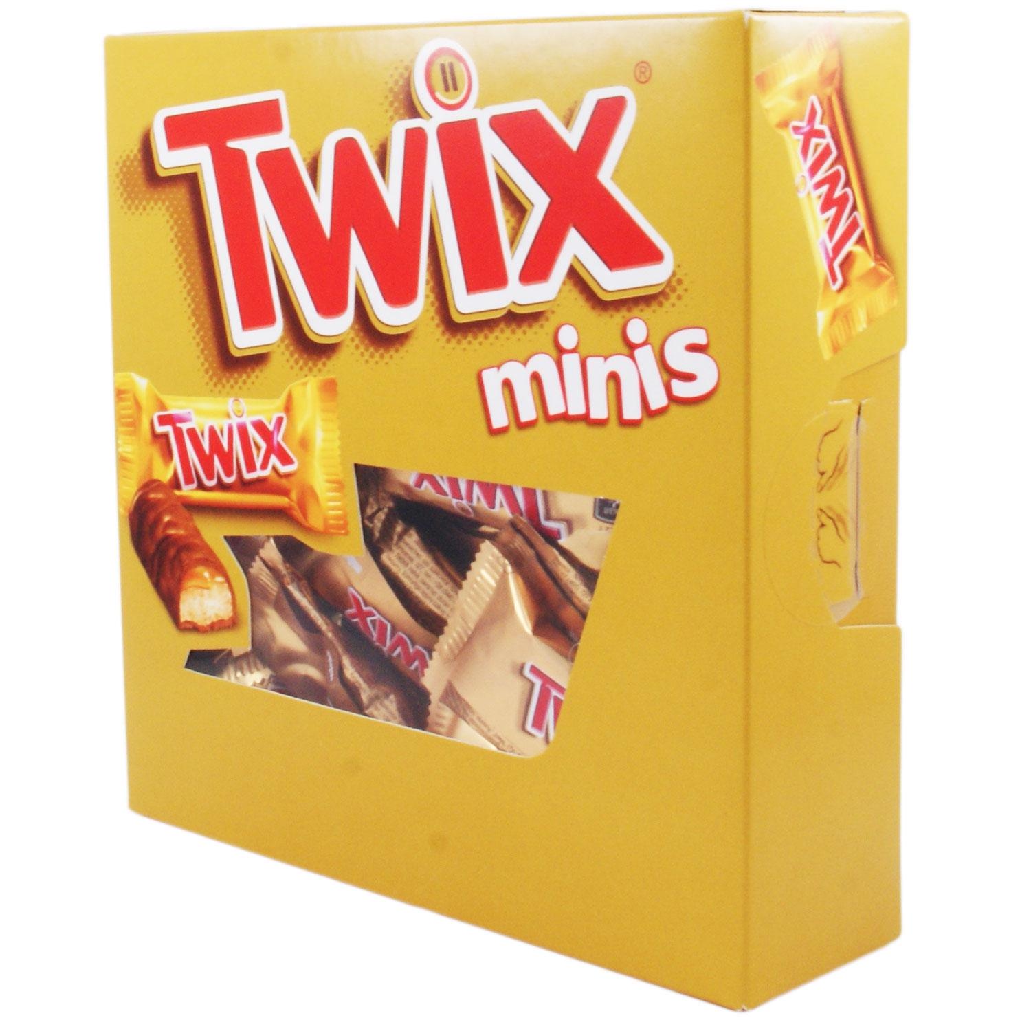 Конфеты Twix minis шоколадные в Киеве и пригороде: купить по хорошей цене с  доставкой. Розница, фасовка 225г