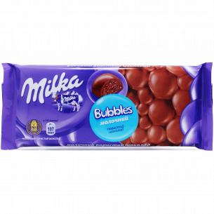 Штрих код milka bubbles шоколад мол пористый 80г крафт фуд