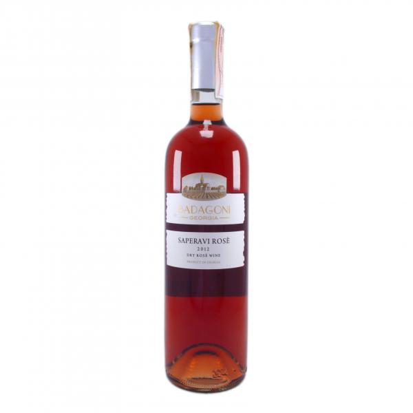 Вино Badagoni Саперави розовое сухое 