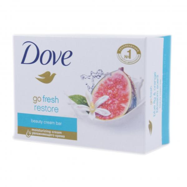 Крем-мыло Dove Go fresh Restore Инжир и Лепестки апельсина