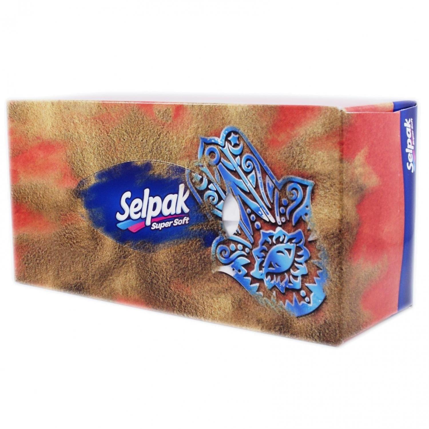 Салфетка Maxi Selpak 3-слойная в коробке